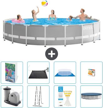 Intex Piscina Prism Frame Redonda - 549x122 Cm - 9-piezas S559