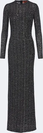 Missoni Sequined knitted gown