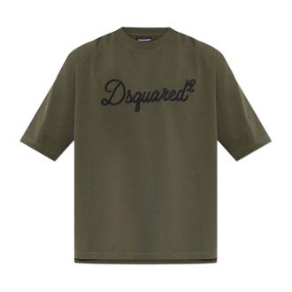 Dsquared2 Hombre, Camisetas, Verde, Talla: XL