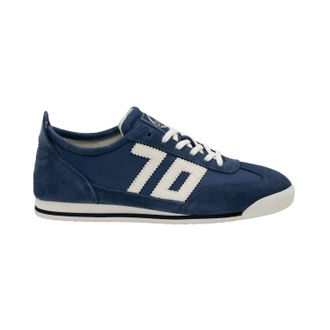 Back70 Womens Leon Sneakers In Navy