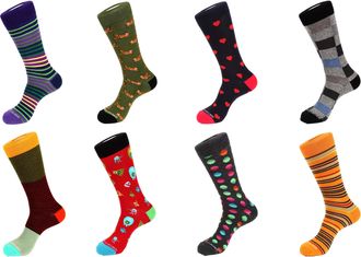 Unsimply Stitched 8 Pair Combo Pack Socks