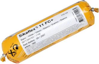 Sika Sikaflex-11fc Purform Whit.c40 /20 Up300 Adhesivo Multiusos Y Sellador De Juntas El&aacute;stico, 1 Unidad 300ml, Blanco