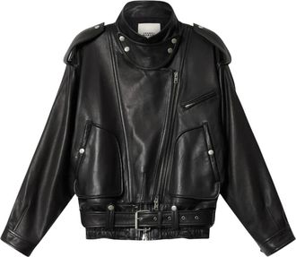 Isabel Marant Farza Jacket - female - Isabel Marant - Leather Jackets - Black - 2XS - Jackets