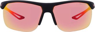 Nike Grey Multilayer Red Wrap Mens Sunglasses NIKE TRAINER M N IF2484X 006 67