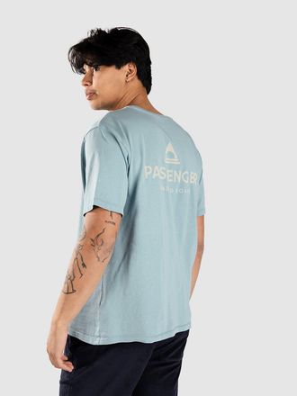 Passenger Recycled Cotton T-Shirt blau