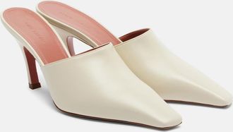 Amina Muaddi Mules Jamie de piel