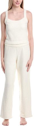 Sanctuary 2Pc Crop Tank & Pant Pajama Set