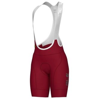 Al&eacute; PR-E Magic Colour Bibshorts Velohose f&uuml;r Damen | rot