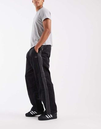 adidas Originals adicolor - Pantaloni cargo neri-Nero