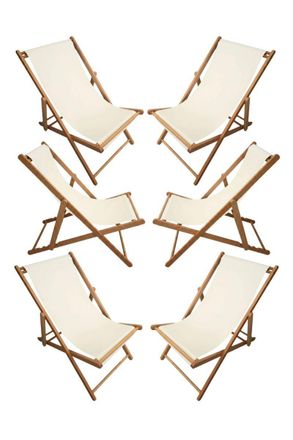 Regalos Miguel Packs Sillas Comedor - Pack 6 Hamacas Ama - Beige