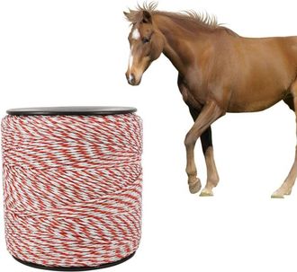 OEM Elektrische Afrasteringsdraad, 500 Meter Elektrische Afrasteringskabel, Roestvrijstalen Geleidende Kabel, Accessoire Voor Elektrische Afrasteringen Op