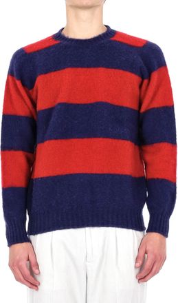Howlin Shaggy Bear Wool Crewneck Sweater