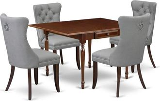 East West Furniture 5 Piece Dinette Set