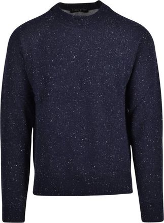Daniele Fiesoli Truien & Vesten, Heren, Blauw, S, Katoen, Pullover Girocollo