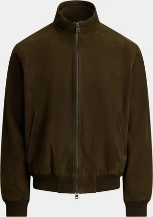 Polo Ralph Lauren Charleton Suede Bomber Jacket