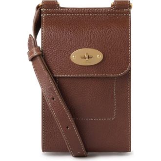 Mulberry Mini Antony Leather Pouch in Oak at Nordstrom