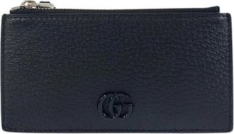 Gucci Pre-owned Wallets, male, Black, Size: ONE SIZE Pre-owned Leather wallets