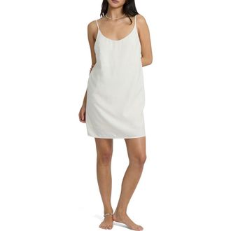 Billabong Summer Love Minidress in Salt Crystal at Nordstrom, Size X-Large