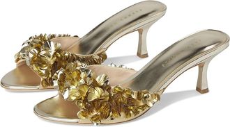 Jack Rogers Crown Sequin Sandals Womens Dress Sandals Gold : 8.5 M, Synthetic