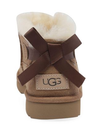 UGG Ultra Mini Bailey Bow Slipper - Tan