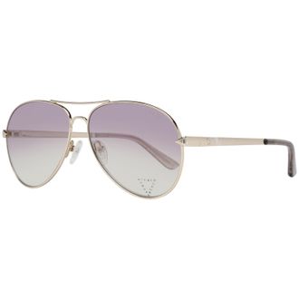 Guess Zonnebril GU7616-S 32Z Goud Violette Spiegel