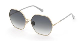 Nina Ricci SNR482 300K Womens Sunglasses Gold Size 60