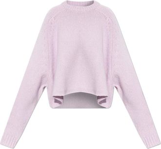 Lisa Yang Karine Sweater - Dames - Cashmere truien - Paars - XS - Kasjmier - Truien & Vesten