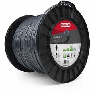 Oregon Scientific 111090E, FlexiBlade, Bobina di filo di nylon per decespugliatore, 3.5 mm x 143 m - Oregon