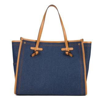 Gianni Chiarini Tote Bags, female, Blue, Size: ONE SIZE Marcella Bag