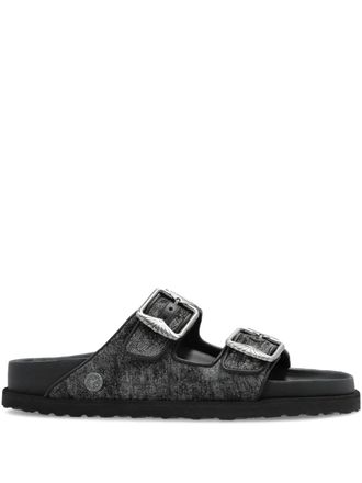 Birkenstock Arizona velvet sandals - Black