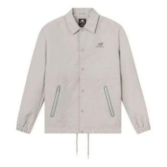 New Balance Classic Coach Jacket Asia Sizing Cream White NC5AC39503-LBE