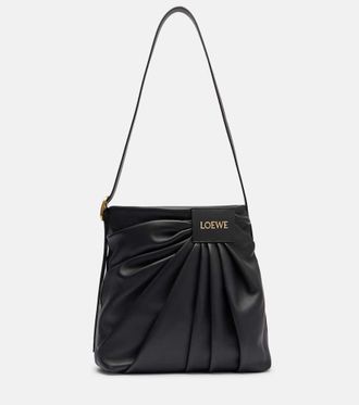 Loewe Draped leather tote bag