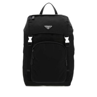 Prada Black Re-Nylon Backpack