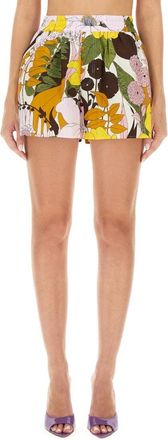 La DoubleJ Floral Print Shorts