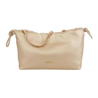 Liu Jo Tassen, Dames, Beige, ONE Size, Cross Over Oro