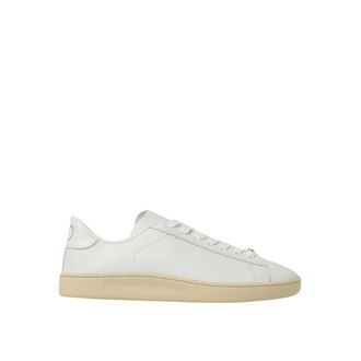 Valentino Garavani Sneakers, female, White, Size: 7 1/2 US Comfortable Leather Low-Top Sneakers with Lace-Up Closure