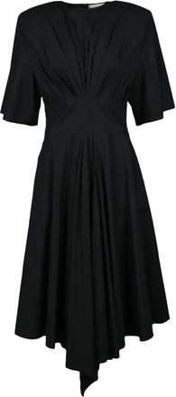 Alexandre Vauthier Long Cotton Dress - Black