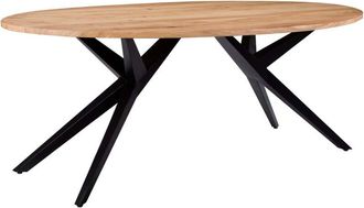 Rendez-Vous D&eacute;co Mesa Ovalada Matara 200 Cm De Madera