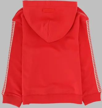 Lanvin Cotton Hooded Sweatshirt - Red