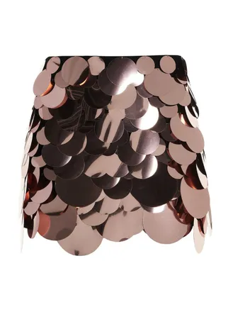 The Attico Pink Rue skirt