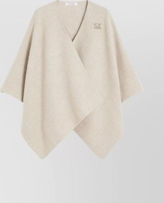 Max Mara serra alpaca wool scarf cape
