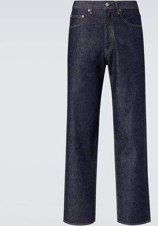 Auralee Jeans a gamba larga Hard Twist