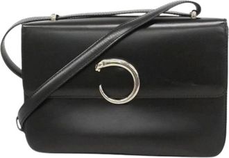 Ferragamo Pre-owned Shoulder Bags, female, Black, Size: ONE SIZE Pre-owned Shoulder Bag