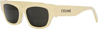 Celine CL40197U39A Acetate Cat-Eye Sunglasses - Cream