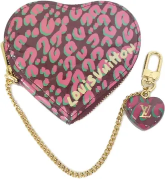 Louis Vuitton Red Color Rouge Fauviste Leather Coin Purse/Coin Case (Pre-Owned)