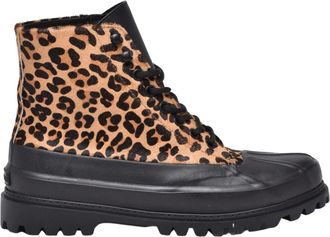 Superga Schoenen, Dames, Veelkleurig, 40 EU, Leer, Alpina Duck Calfhair