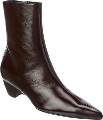 Khaite Sybil Leather Bootie