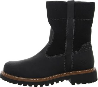 Josef Seibel Leren Dameslaarzen - Heren - Enkellaarsjes - Zwart - 43 EU - Wol - Schoenen
