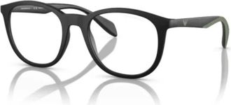 Emporio Armani Stijlvolle Zonnebrillen Collectie - unisex - Brillen - Zwart - 52 MM - Accessoires