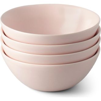 Fable Home Breakfast Bowls in Blush Pink at Nordstrom, Size Medium